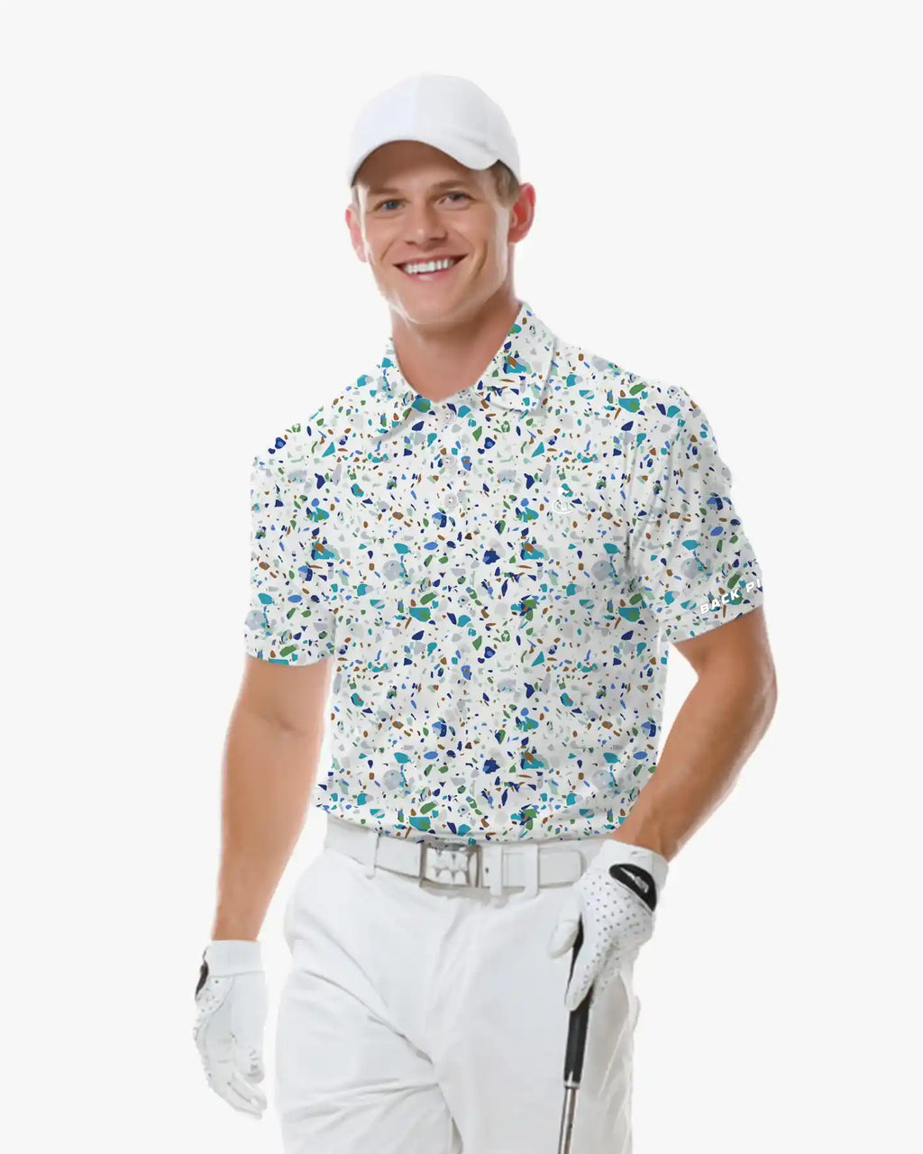 Pebble Beach Splatter Polo