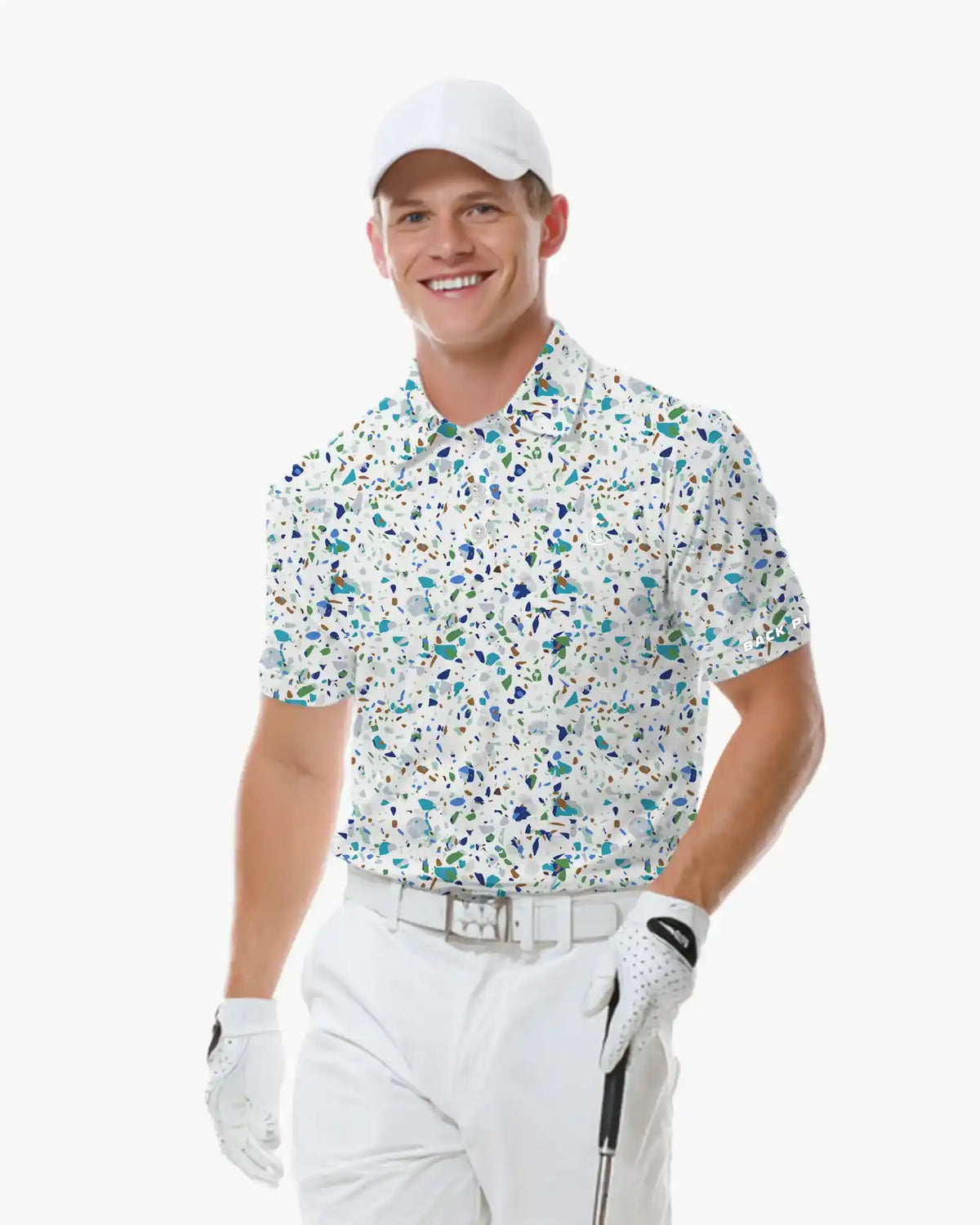 Pebble Beach Splatter Polo
