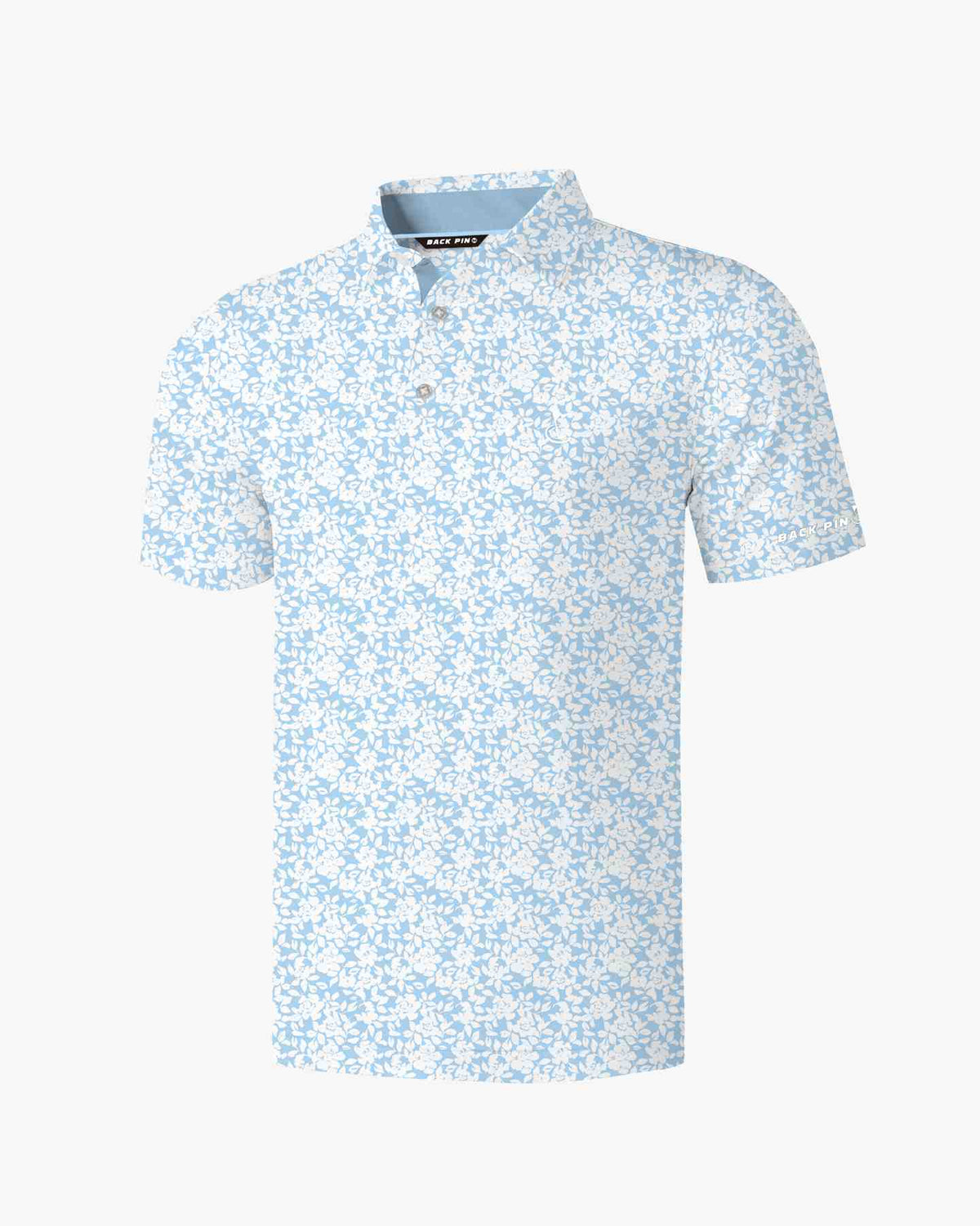 Beachside Floral Polo