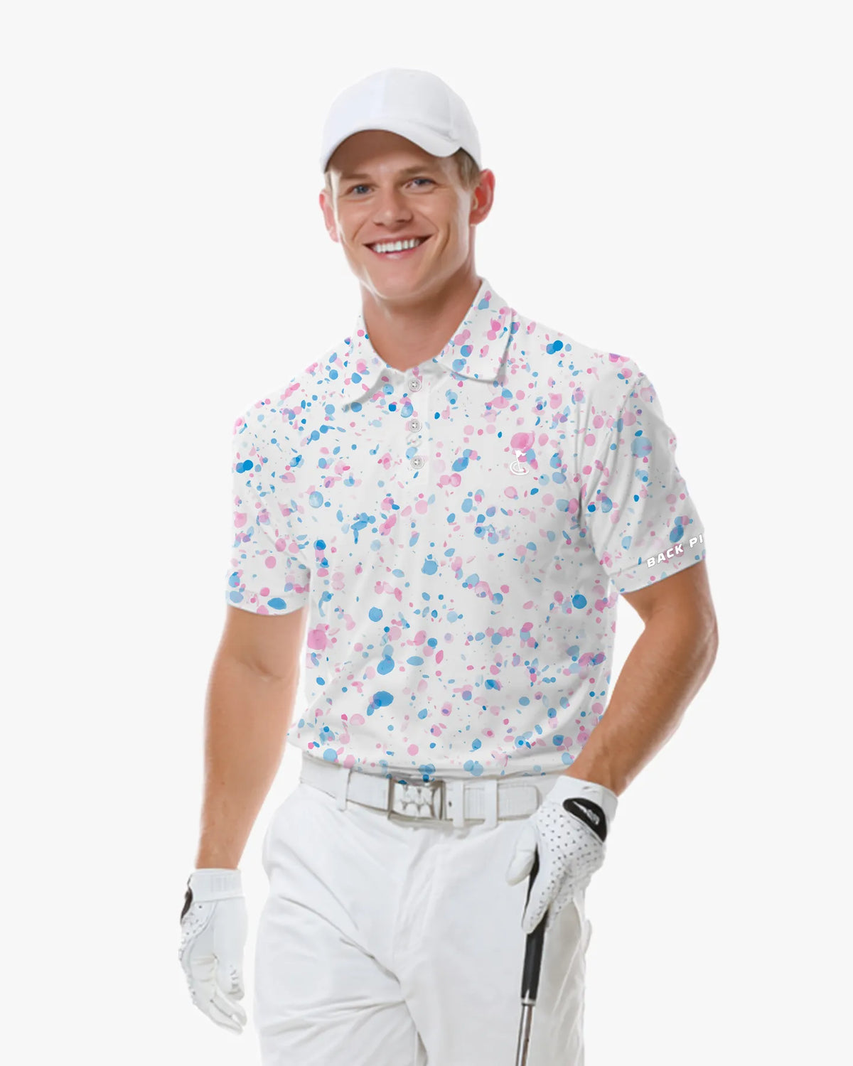 Paint Splatter Polo