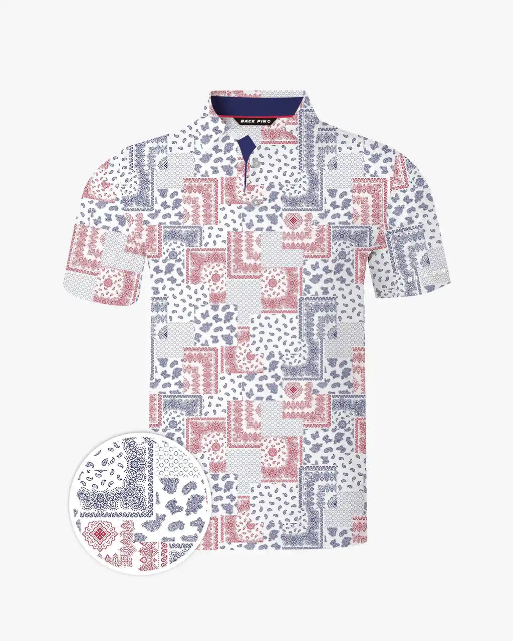 Maverick Paisley Polo