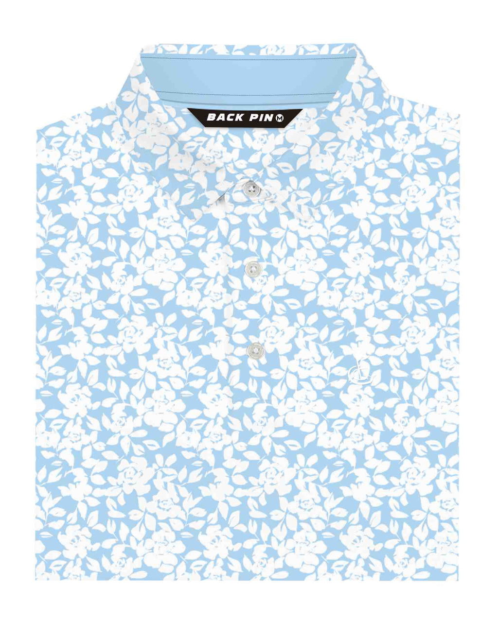 Beachside Floral Polo