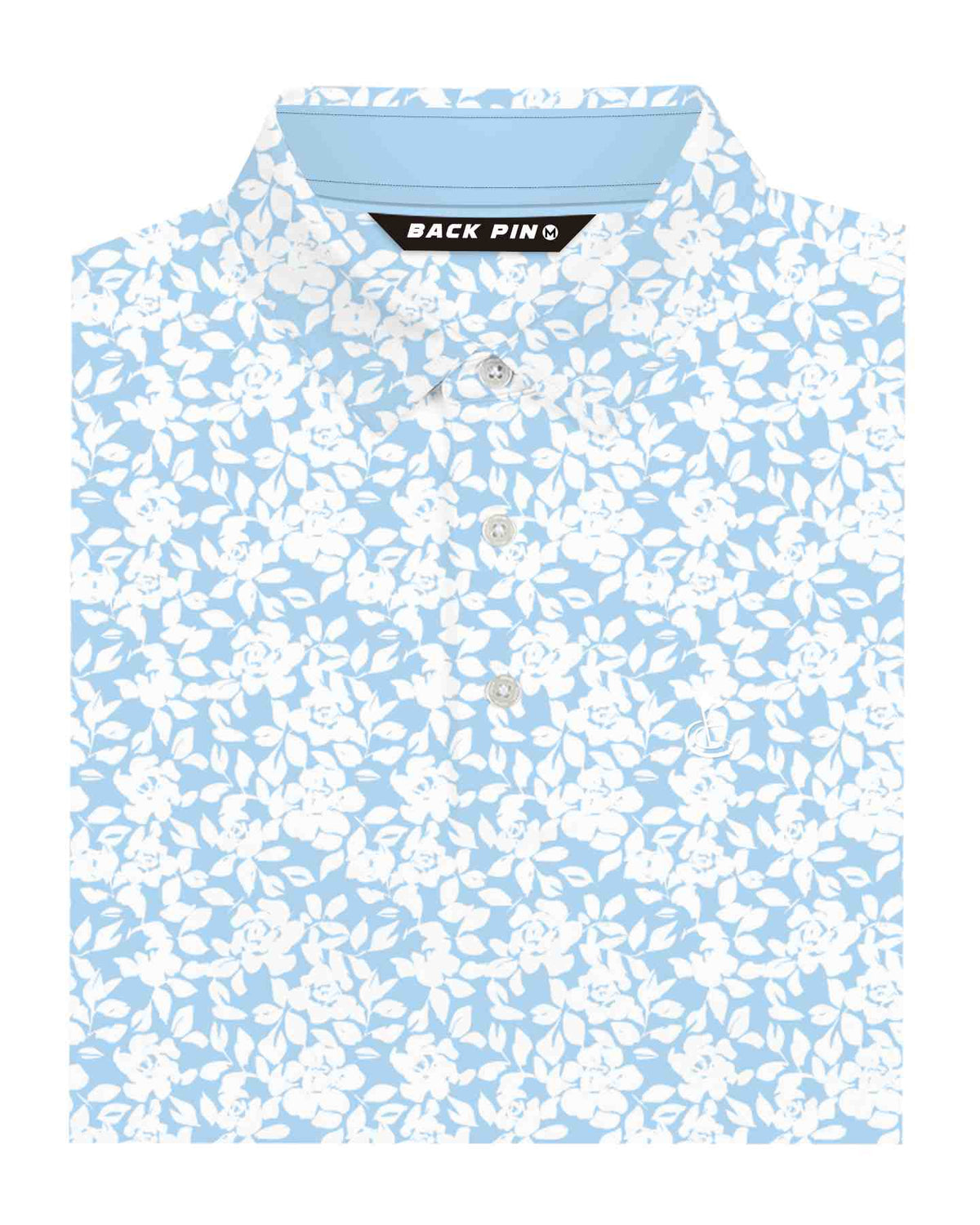 Beachside Floral Polo