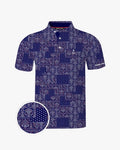 Midnight Paisley Polo