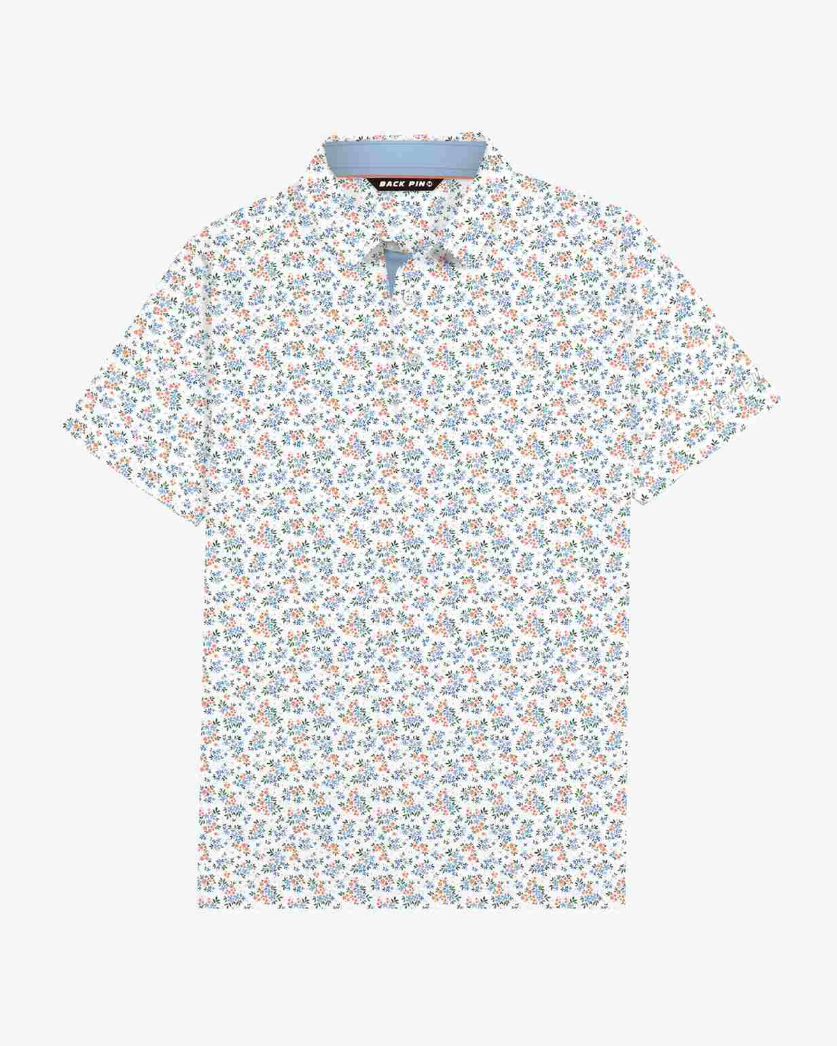 Seaside Ditsy Floral Polo