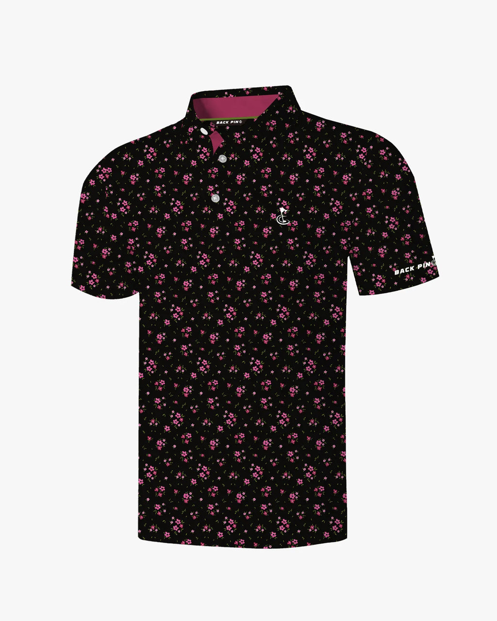 Fairway Floral Print Polo