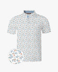 Seaside Ditsy Floral Polo