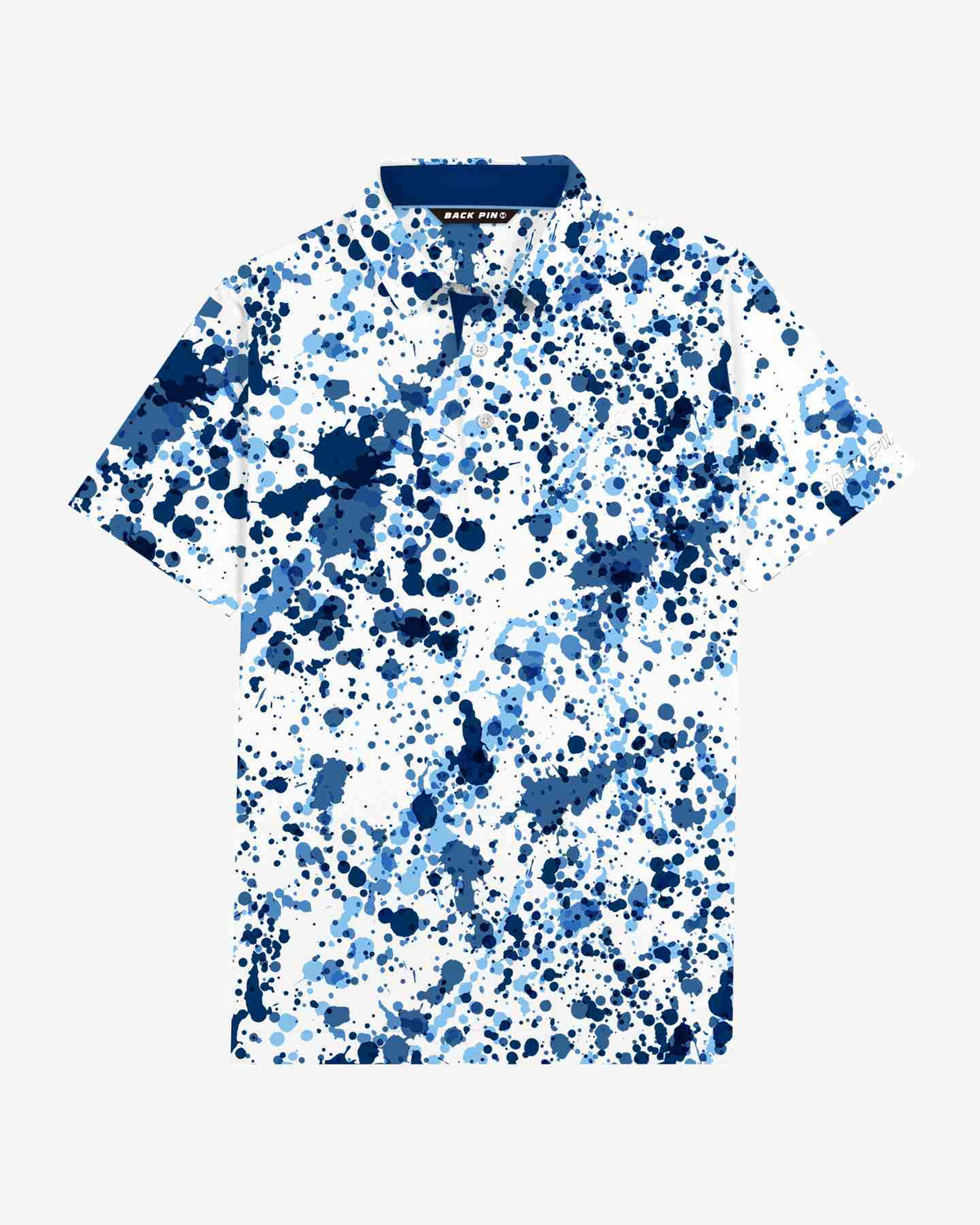 Ocean Ink Burst Polo