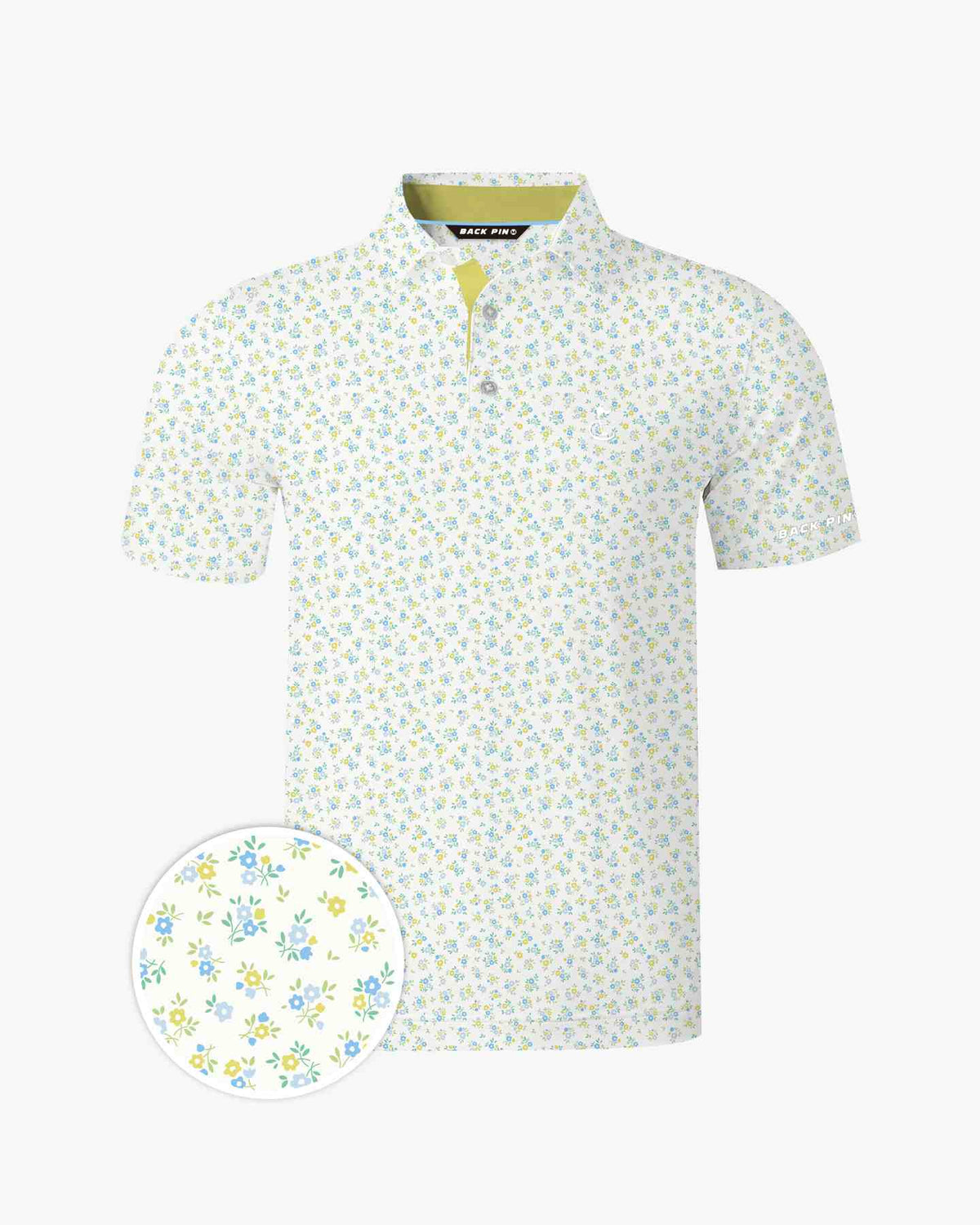 Sunny Ditsy Floral Polo