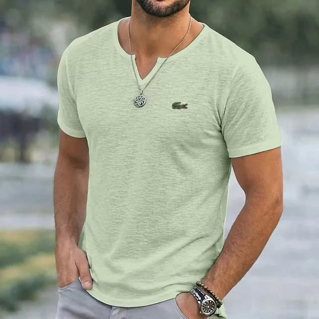 Everyday Linen V-Neck Tee