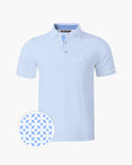 Blue Lucky Petal Polo