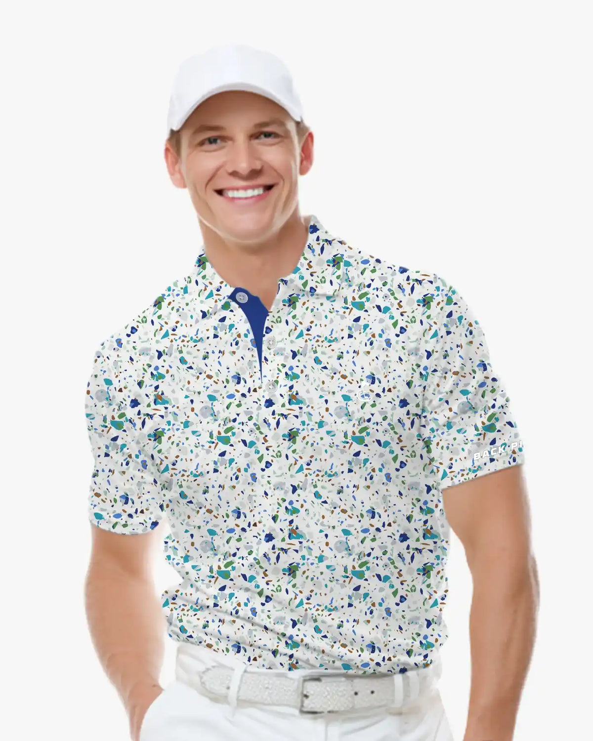 Pebble Beach Splatter Polo
