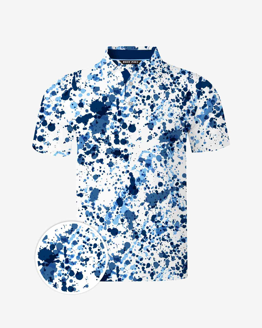 Ocean Ink Burst Polo