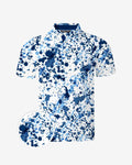 Ocean Ink Burst Polo