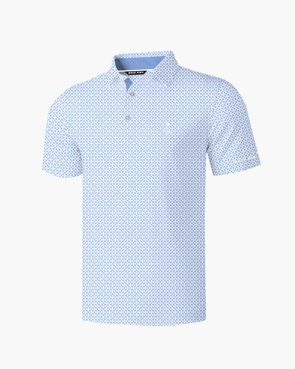 Blue Lucky Petal Polo