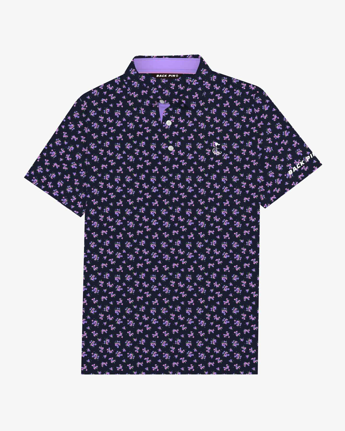 Midnight Ditsy Polo