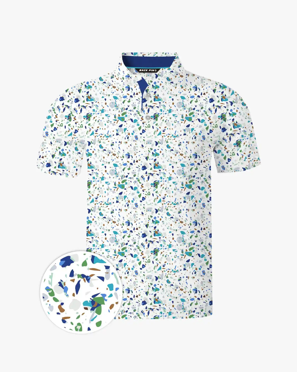 Pebble Beach Splatter Polo