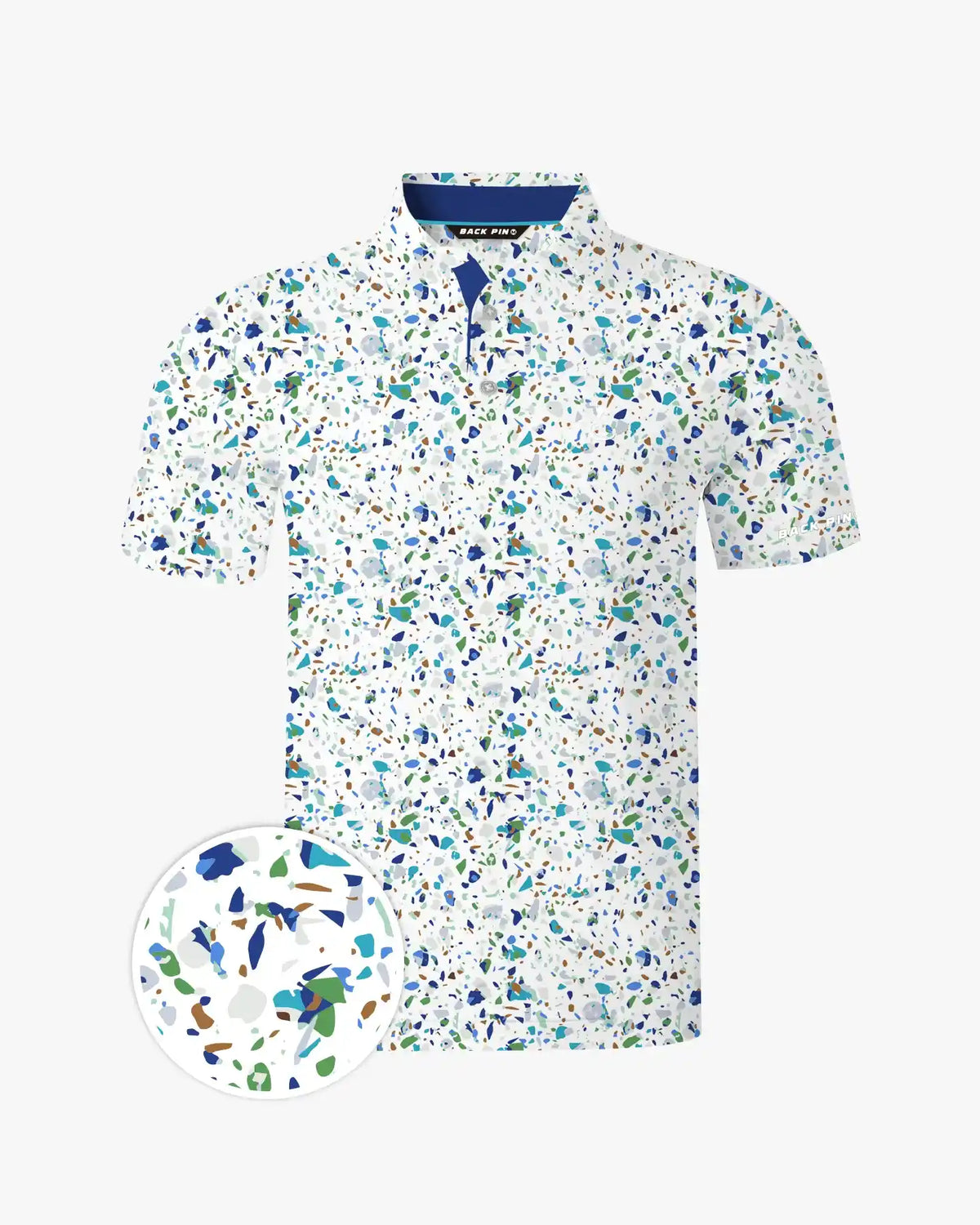Pebble Beach Splatter Polo