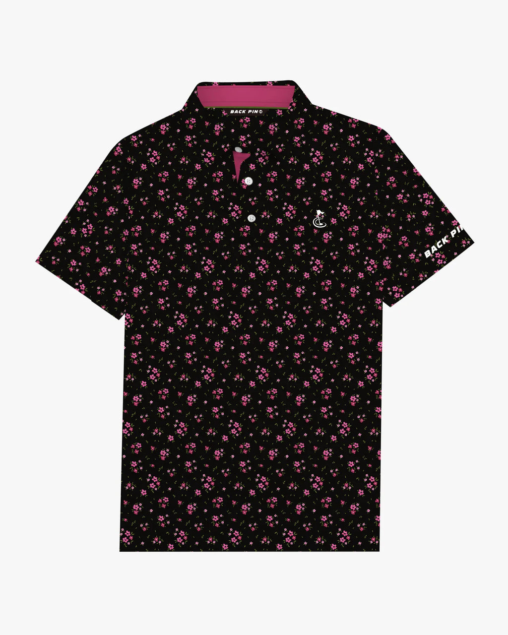 Fairway Floral Print Polo