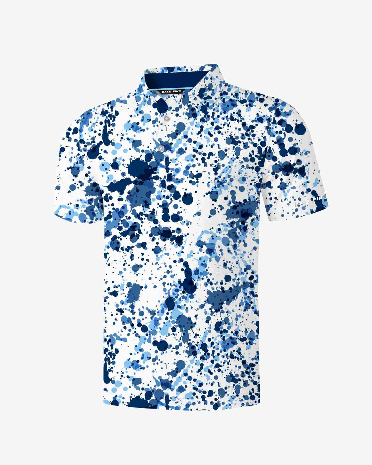 Ocean Ink Burst Polo