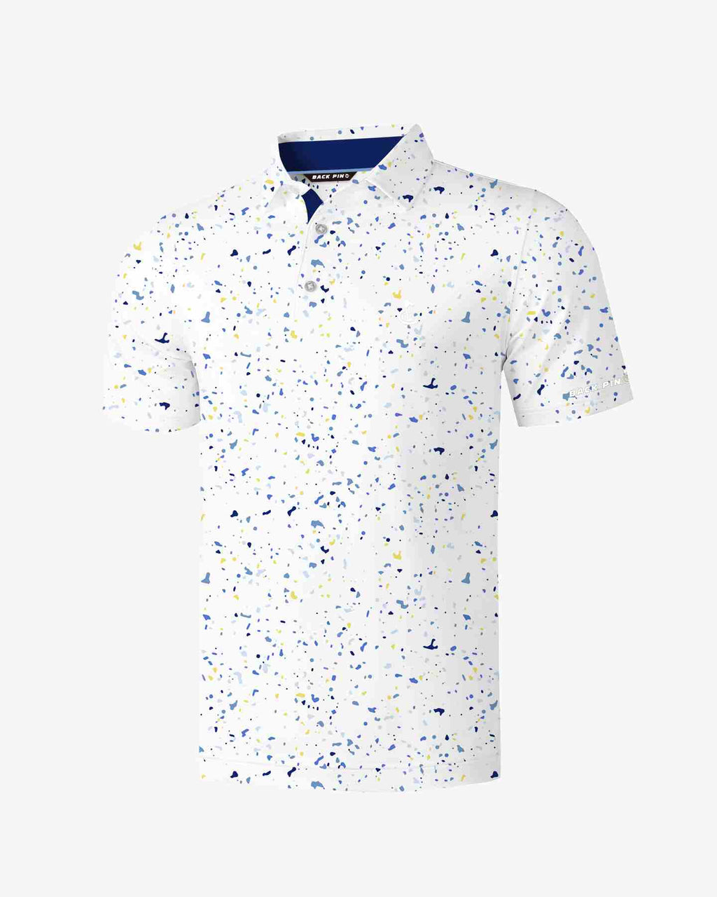 Seaside Tiny Ink Dot Polo