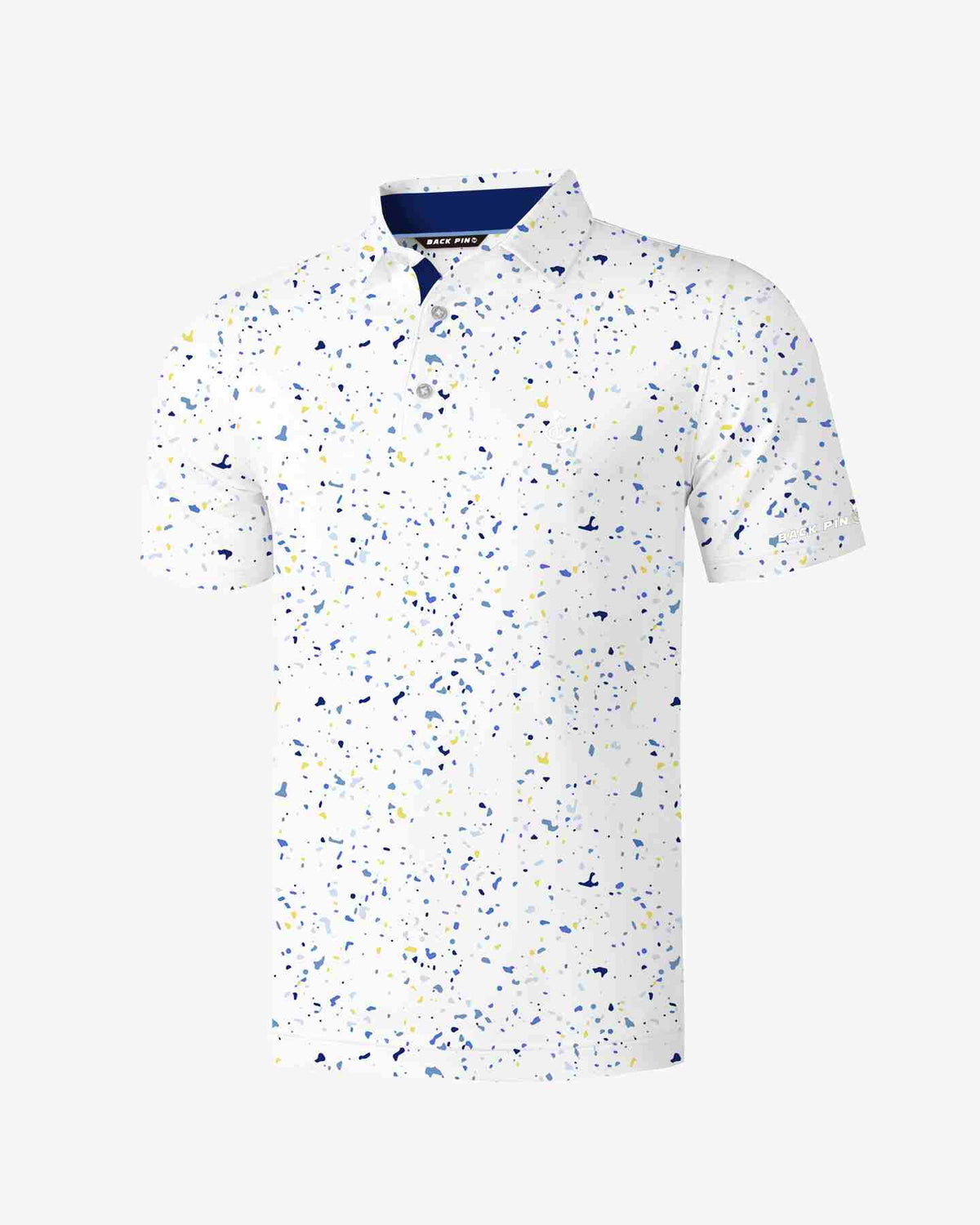 Seaside Tiny Ink Dot Polo