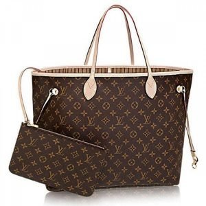 Louis Vuitton Monogram Canvas Neverfull GM M40990 Beige