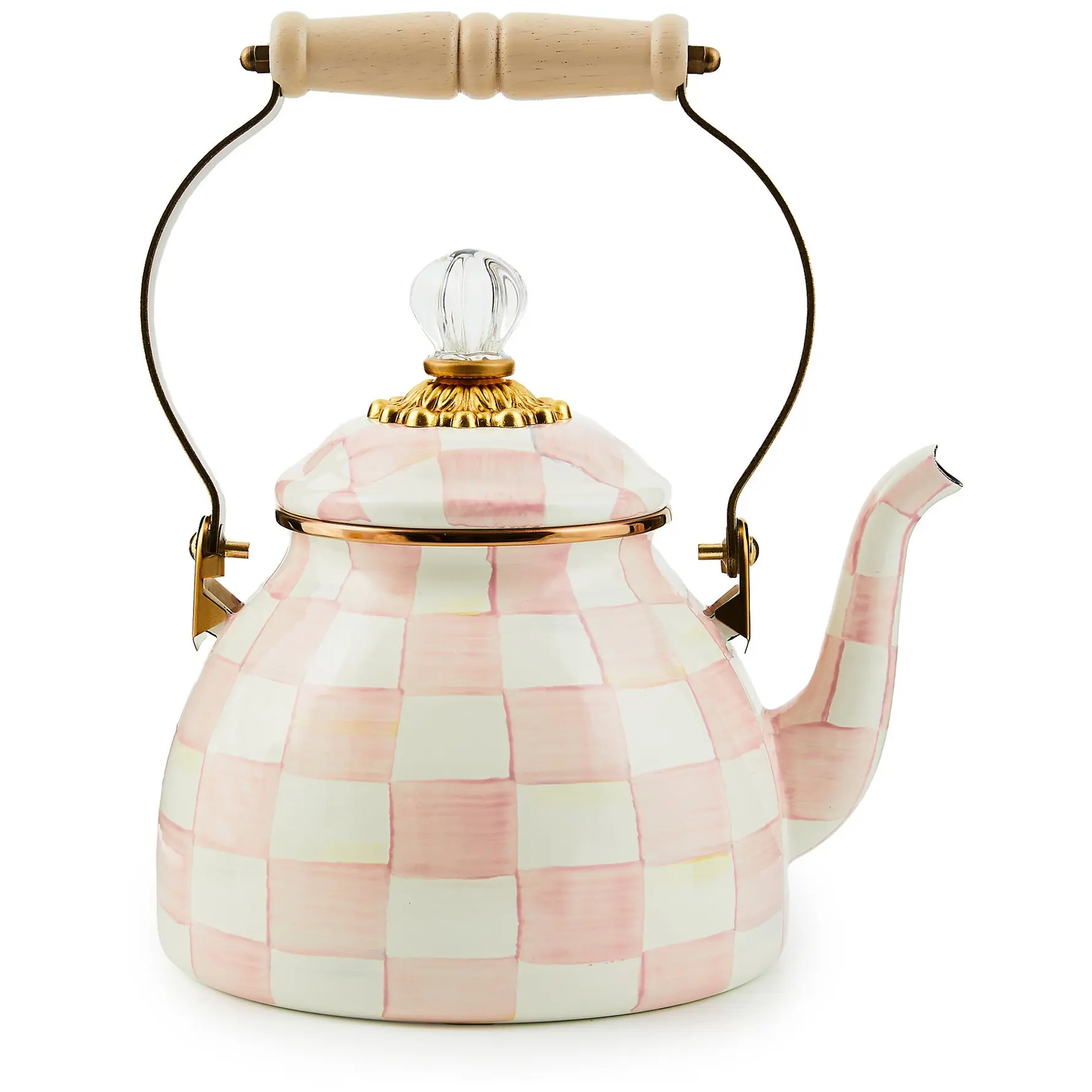Mackenzie- Childs 2-Quart Enamel Tea Kettle