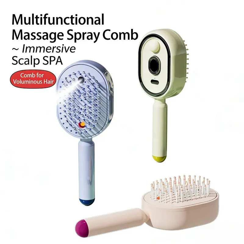 Electric Spray Air Cushion Massage Comb - Image 3