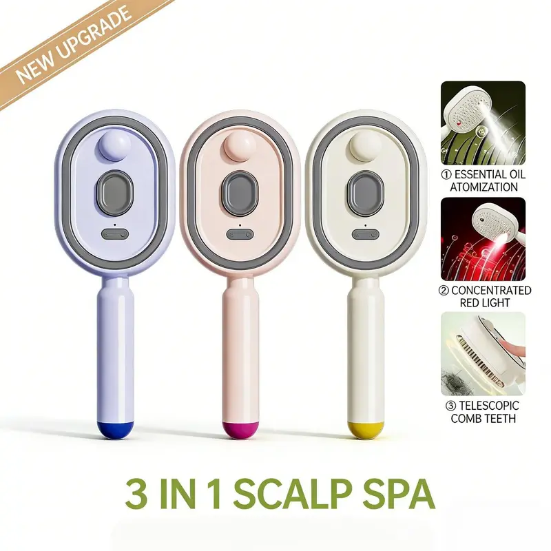 Electric Spray Air Cushion Massage Comb - Image 4